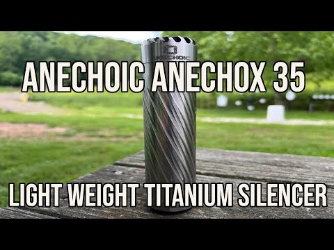 Anechoic - AnechoX 35 Lightweight Titanium Silencer.