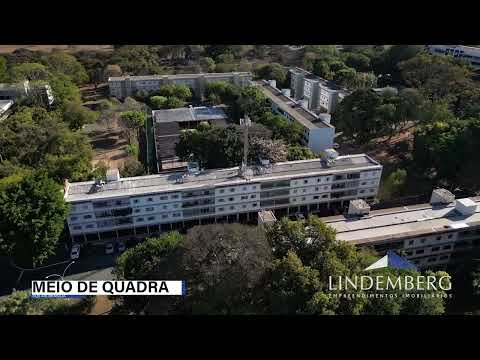 Tranquilidade na ponta da Asa Sul. 3 quartos na SQS 416.