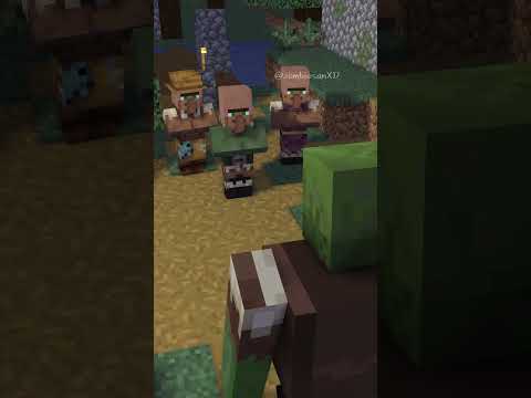 Zombie Villager Revenge - minecraft animation #shorts