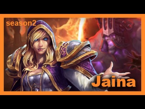 Heroes of the Storm - Jaina - BitingIce Build - Ranked Gameplay - Infernal Shrines