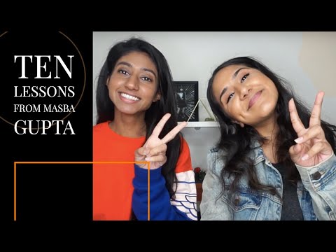 10 LESSONS WE LEARNED FROM MASABA GUPTA | KIRAN & BALDEEP