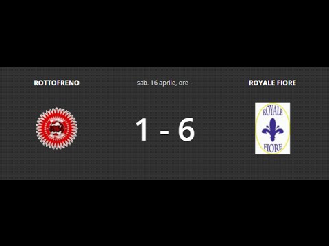 Rottofreno vs Royale Fiore 1-6
