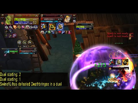 WoW Wotlk - Lvl 78 Twink VS 80 Unholy Dk