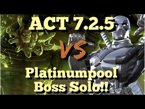 MCOC - ACT 7.2.5 - Immortal Abomination VS Platinumpool - Boss Solo!!