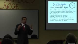 Tip of the Month "Sometimes Even Uncle Sam Get's it Right" by Dennis Henson
