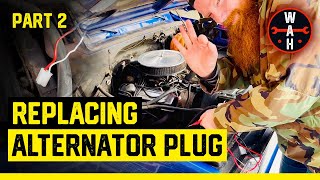 Squarebody truck Alternator Charging Issue repair • Part 2 | REPLACING PLUG [Wrench At Home]