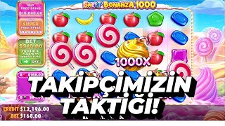 🎁 SLOT OYUNLARI 🍭 SWEET BONANZA 1000 TAKİPÇİMİZİN TAKTİĞİYLE OYNUYORUM #sweetbonanzaslotonline #slot