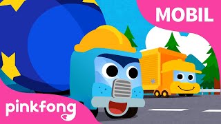 Download lagu Truk Super | Lagu Mobil | Kartun & Lagu Anak Bahasa Indonesia | Pinkfong dan Baby Shark mp3