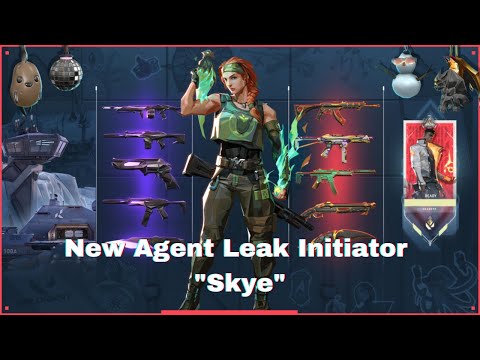 Valorant New Agent Leak "Skye" Skills Showcase