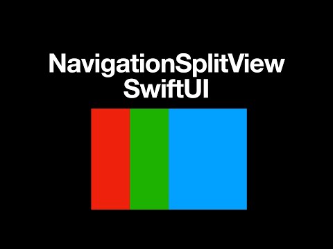 SwiftUI NavigationSplitView