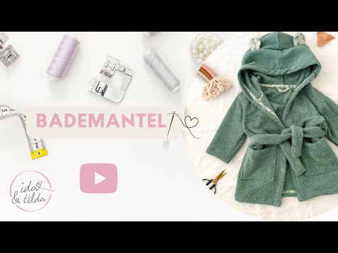 Nähanleitung Bademantel 🛁