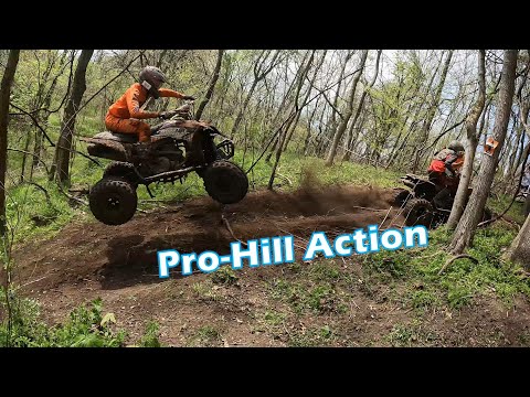 EXCR Round 2 Adult ATV Starts, Pro Hill, & Highlights