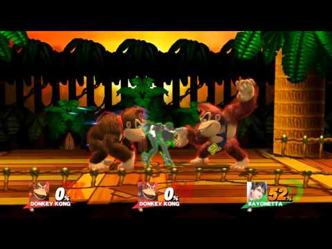 Smash 4 - DK GCDT Team Combo