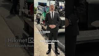 Tozun yerini asfalt, bekleyişin yerini hizmet alıyor