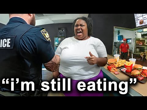When Cops Had ENOUGH Of Entitled Fast Foodies