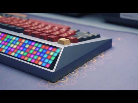 CYBERBOARD: First Wireless Charging Mechanical Keyboard-GadgetAny