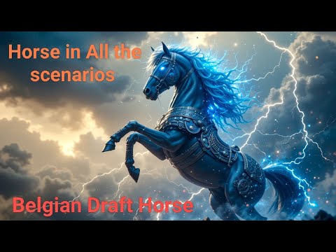Belgian Draft Horse 🐎|Horse | Draft  Horses |Belgian | 