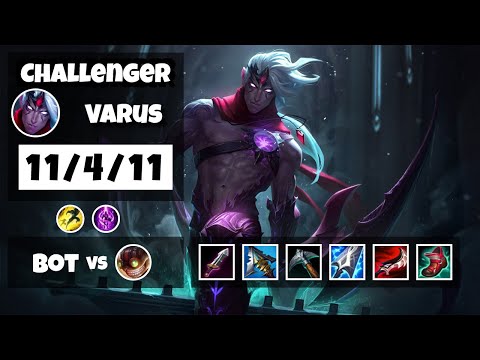 Varus vs Ziggs EU Challenger BOT (11/4/11) - v11.13