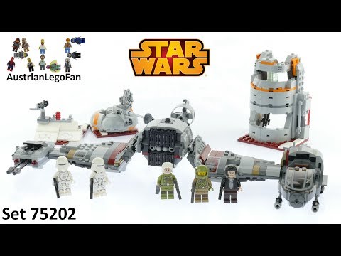 Vidéo LEGO Star Wars 75202 : Défense de Crait