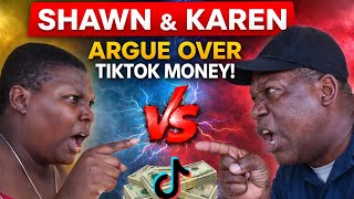 Shawn and Karen arguing over Tiktok and Saving Pan Money