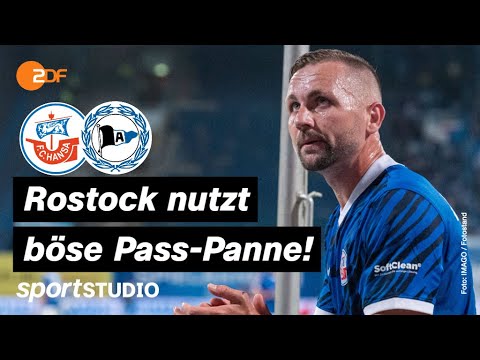 Hansa Rostock – Arminia Bielefeld Highlights | 2. Bundesliga, 3. Spieltag 2022/23 | sportstudio