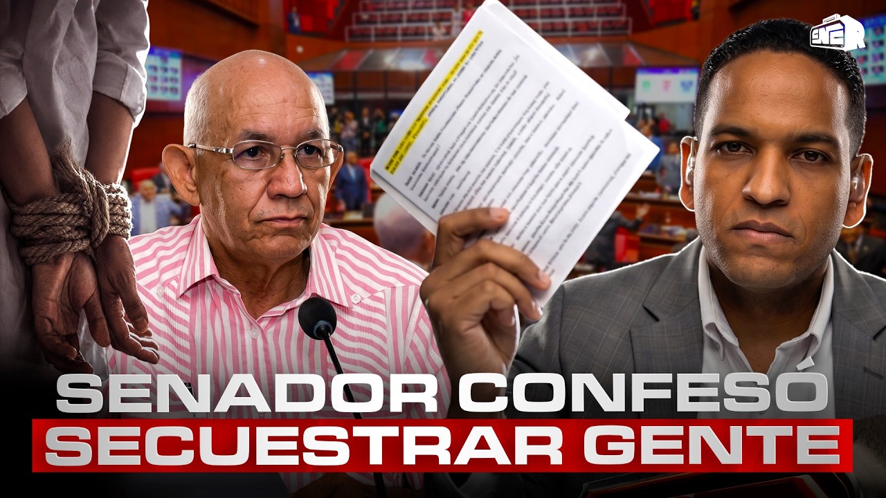 ¡NO ERA RELAJO! LE SACAN EL HISTORIAL AL SENADOR DEL PRM QUE CONFESÓ SECUESTRAR GENTE