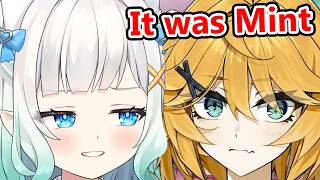 Of course it was Mint, she's just freaky like that