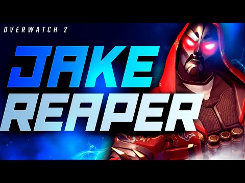 JAKE PRO REAPER AND SOLDIER 76 GAMEPLAY - OVERWATCH 2 TOP 500 SEASON 2