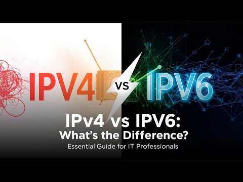 IPv4 vs IPv6: What’s the Difference? | Networking Basics for IT Pros