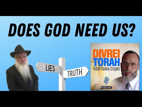 Does God Need Us? Rabbi Yaakov Shapiro Shocking Response