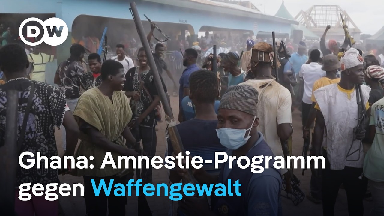Ghanas Bürger sollen Schusswaffen abgeben | DW Nachrichten