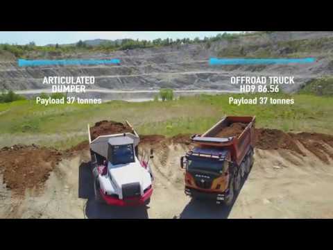 Astra HD9 vs. ADT40 Dumper Productivity Beyond the Road