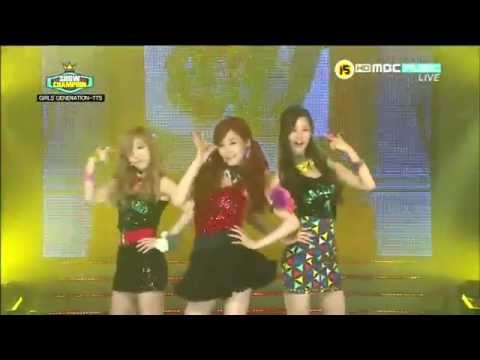 120522|TTS (TaeTiSeo) - Twinkle Show Champion LIVE HD