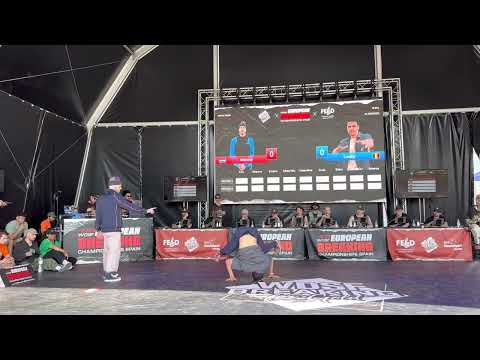 MENNO VS LUCKY | BBOY ROUND ROBIN | EUROPEAN BREAKING CHAMPIONSHIPS 2023 ALMERIA SPAIN