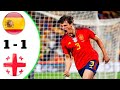 Spain vs Georgia 3-1 Highlights & All Goals 2023 HD