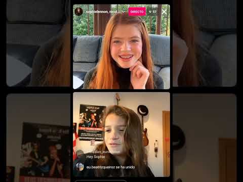 🇮🇪 Sophie Lennon and 🇵🇹 Nicolas Alves - Livestream on Instagram (16/04/2023)