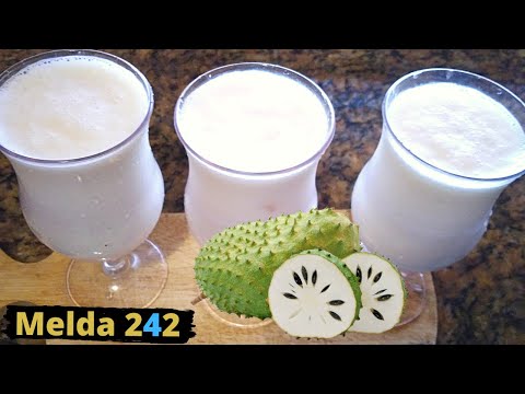 QUICK AND EASY SOURSOP SMOOTHIE | BAHAMIAN COOKING