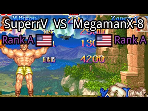 Super Street Fighter II X: Grand Master Challenge: (US) SuperrV vs (US) MegamanX-8 - 2021-10-08 23: