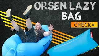 ORSEN LAZY BAG vs. FATBOY LAMZAC ⛅ Die universellen Luftsofas? [Review, Technik, German, Deutsch]