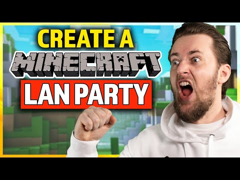 LAN Party with Friends | EASY Minecraft Server Set Up Guide! (2024) 🎯