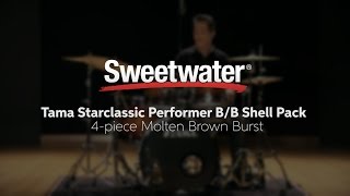 Video thumbnail for Tama Starclassic Performer B/B Shell Pack Review by Sweetwater by Sweetwater