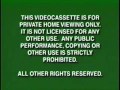 FBI Warning Hollywood Pictures Home Video Logo 1997 2000