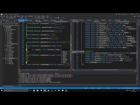 C Game Development | Console RPG | Part 30 | Items Inventory Leveling Adventures and MORE