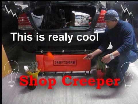 Craftsman 4 Position Headrest Shop Creeper
