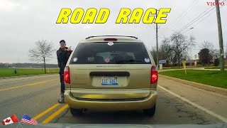 HONKING WAR LEADS TO BRAKE CHECK AND ROAD RAGE