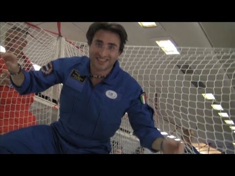 Space, our flight test without gravity like astronauts