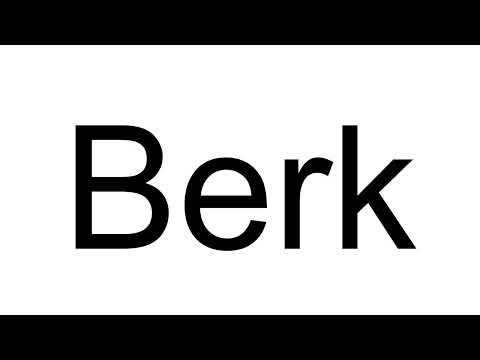 How to Pronounce Berk (Turkish)