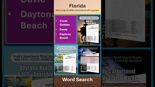 Florida (Coral Gables, Davie, Daytona Beach) #Shorts #Wordsearch #Florida #Travel #hometown