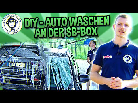 So wird das Auto perfekt sauber an der Waschbox | AUTOLACKAFFEN
