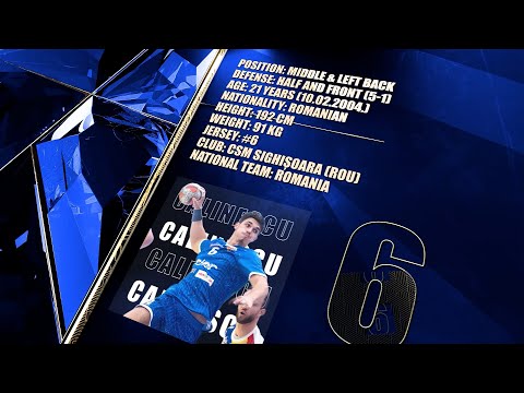 Andrei Calinescu | Middle & Left Back | CSM Sighișoara | Highlights | Handball | CV | 2025/26